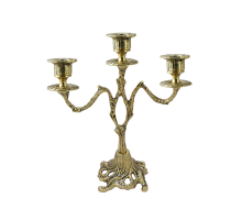 Канделябр на 3 свечи из бронзы Асти BP-14038-D
