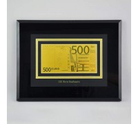 Картина с банкнотой 500 euro HB-045-TG