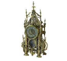 Часы Кафедрал c маятником золото BP-27012-D 