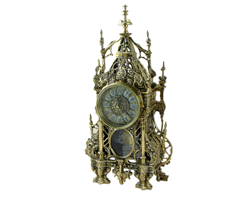 купить Часы Кафедрал c маятником золото BP-27012-D