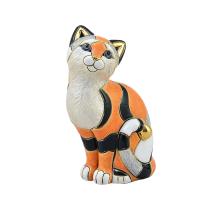 Статуэтка керамическая кошка калико dr-f-158