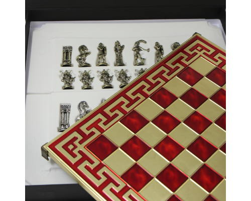 купить Шахматы сувенирные Минотавр MN-515-B-RD-GS
