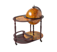 Глобус-бар напольный со столиком d 42