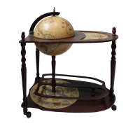 Глобус-бар напольный со столиком  Новый дизайн d 33