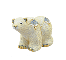 Статуэтка керамическая полярный медведь dr-f-163